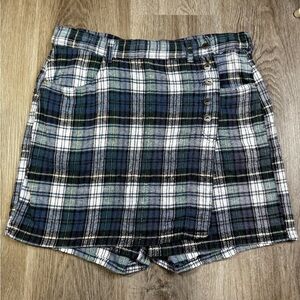 No Excuses | Vintage Y2K Plaid Skort